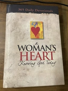a Woman's Heart ~Knowing God Today ~ 365 Daily Devotionals ~ Pad Hardcover - Imagen 1 de 5