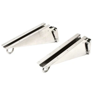 Skier's Choice Boat Swim Platform Bracket 119307 | 15 3/4 Inch SS (Pair) - Foto 1 di 5