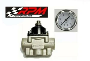 Fuel Pressure Regulator Gauge Kit Holley Carburetor Carb Quick Fuel 30-803-SWG - Picture 1 of 1