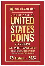 2023 Official Red Book Guide For US Coins Price List Hardcover 76th Whitman