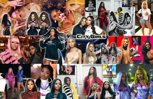 Poster collage CITY GIRLS - Foto 1 di 3