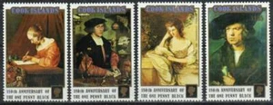 Cook Islands Stamp 1034-1037 - 150th anniversary, Penny Black - Picture 1 of 1