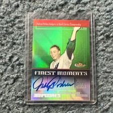 johnny podres autographed card