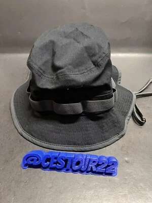 NIKE DRI FIT BOONIE BUCKET HAT TRAINING [DM3329 010] BLACK SZ L / XL - Image 1 of 4