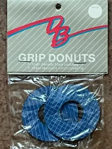 NOS Ciambelle DIAMONDBACK blu e bianche a scacchi/a righe vecchia scuola BMX Dominguez - Foto 1 di 3