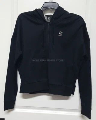 Chaqueta de tenis para mujer Nike Court negra AA9639-010 Foto 1 de 4