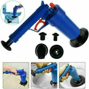 PISTOLA STURALAVANDINO A PRESSIONE POMPA LIBERA STURA TUBI LAVANDINI WC LAVABO - Foto 1 di 3