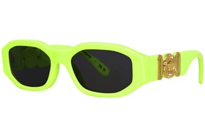 Versace VK4429U 536987 Sunglasses Youth Kids Fluo Green/Dark Grey 48mm - Picture 1 of 7