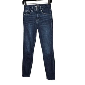 Good American Good Legs Crop Damenjeans Größe 25 0 Blau Denim - Bild 1 von 13