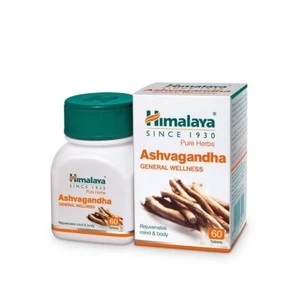Himalaya Ashwagandha Ashvagandha General Wellness 60 pestañas envío y devolución gratuitos - Imagen 1 de 7