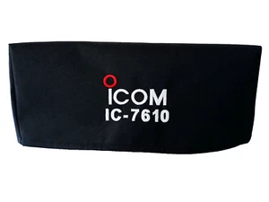Neue Staubschutzhaube Kompatibel Mit Icom IC-7610 SP-41 Mit Stickerei Verziert - Afbeelding 1 van 7