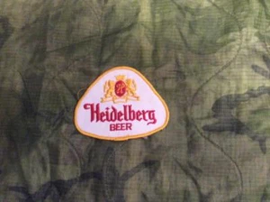 Vintage 1960er Old School Heidelberg Bieruniform Hut vollfarbig Aufnäher Blatz NEU - Bild 1 von 1