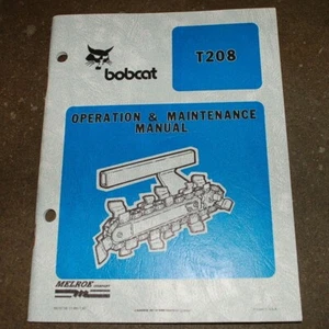 BURKEEN T208 Walk Behind Trencher Owner Operation maintenance operator Manual - Picture 1 of 6