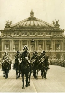France Paris July 14 Parade Army of Africa Gendarmes Old Meurisse Photo 1929 - Imagen 1 de 3