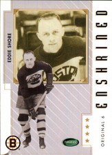 2003-04 Parkhurst Original Six Boston Boston Bruins Hockey Card #89 Eddie Shore