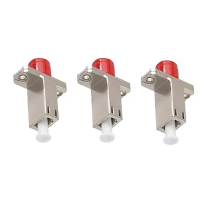 - 3pcs LC Female to FC Female Adapter Connectors UPC Singlemode Fiber Optical... - Afbeelding 1 van 7