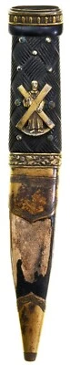 EARLY 20TH CENTURY BLACK WATCH REGIMENT SKEAN DHU. SGIAN DUBH #9670 - image 1 of 4