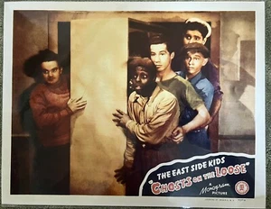 1943 Movie Lobby Card East Side Kids “GHOSTS ON THE LOOSE” Repro - Picture 1 of 1