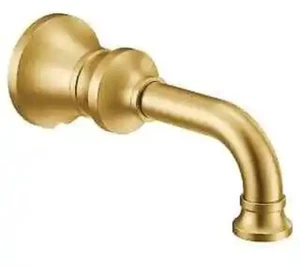 New Moen S5001 BG Colinet Collection Wall Mount Tub Filler Spout Gold - Picture 1 of 3