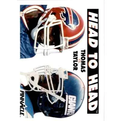 1991 Pinnacle 354 Lawrence TaylorThurman Thomas - Image 1 of 2