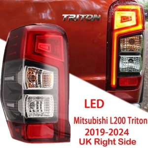 Fit Mitsubishi L200 Triton 4WD 2019-2024 LED Tail Light Lamp Back UK Right Side - Picture 1 of 13