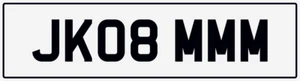 JAKOB JACOB JACKOB JKS JACK JACKIE JK PRIVATE REGISTRATION NUMBER PLATE JK08 MMM - Picture 1 of 4