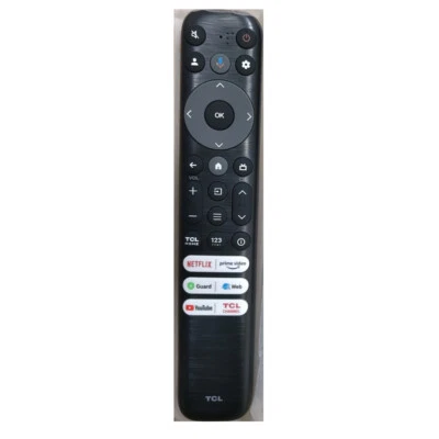New Original RC813 FMBA For TCL Bluetooth Voice TV Remote Control RC813 FKB1 - Image 1 of 3