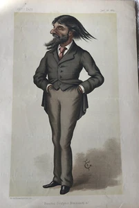 VANITY FAIR 1884 “Painter, Sculpture, Blacksmith & C - Picture 1 of 5