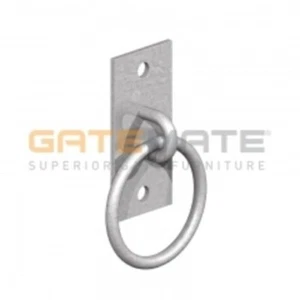 Anello su piastra resistente 100mm x 50mm - Foto 1 di 1