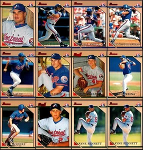 1996 Bowman Montreal Expos (14) Card Lot - LAST CHANCE – ACT NOW BEFORE IT'S ... - Picture 1 of 4