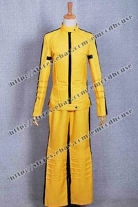 Kill Bill Beatrix Kiddo The Bride Cosplay Costume Yellow Halloween Full Set - Picture 1 of 7