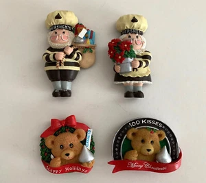 Imanes de Navidad Hershey Kurt Adler de colección 2003, 2006, 2007 - Imagen 1 de 5
