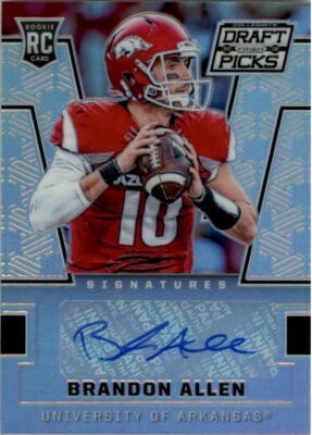 2016 Panini Prizm Draft Picks Autographs Prizms #164 Brandon Allen Auto - NM-MT - Image 1 of 2