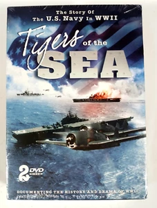 Tigers of the Sea (DVD 2-Disc Set) The Story of the U.S. Navy in WWII NEW SEALED - Bild 1 von 2