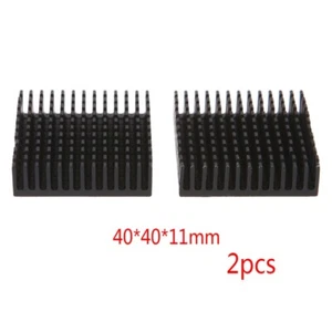 2PCS Dissipateur de Chaleur Tampon Dissipateur Radiateur Aluminium Électronique Refroidisseur Refroidissement Passif - Photo 1/8