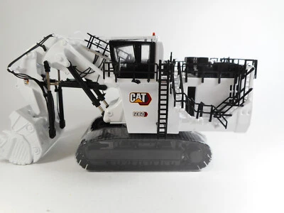 DieCast Masters 1:87 Caterpillar 6060 Benna Alta Escavatore (Bianco) - Immagine 1 di 4