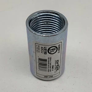 Lot of (20) Orbit RC-50 Steel 1/2" Rigid Conduit Threaded Coupling Union - Picture 1 of 6