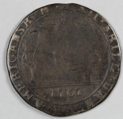 1767 (DANISH WEST INDIES) 12 SKILLING (SILVER) ---One year type -- - Image 1 of 2