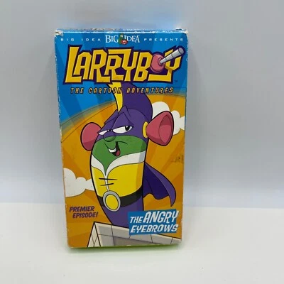 LARRY BOY Cartoon Adventures The Angry Eyebrows 2002 VHS - Image 1 of 4