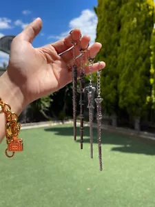 Harry Potter Mini Metal Magical Wand with Necklace or Keychain Style - AU STOCK - Picture 1 of 5