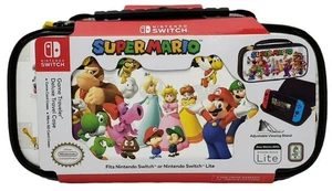 Nintendo Switch SUPER MARIO Game Traveler Deluxe Case Adjustable Stand New - Picture 1 of 3