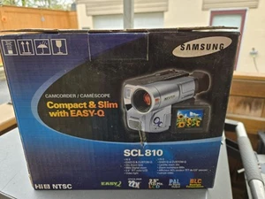 Samsung SCL810 SC-L810 HI8 HI 8 8mm VCR Player Video Transfer Complete In Box - Picture 1 of 7