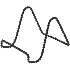 Bard's Twisted Black Wire Easel Stand, 3" H x 3" W x 4.5" D - Picture 1 of 1