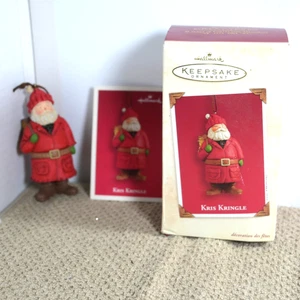 Hallmark keepsake Kris Kringle 2003 in original box with collector card - Picture 1 of 10