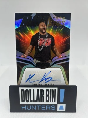 2025 Panini Combat Anthology MMA Stars Autograph Quinton Jackson Rampage UFC - Image 1 of 2