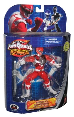 Фигурка Power Rangers Operation Overdrive Red Ranger со специальной металлической броней - Изображение 1 из 3