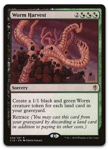 Worm Harvest #238 (NM) Commander 2016 C16 Magic MTG - Picture 1 of 2