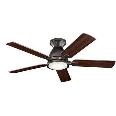 Kichler 330090 Arvada 44" 5 Blade LED Indoor Ceiling Fan - Anvil Iron - Image 1 of 4