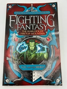 The Warlock of Firetop Mountain book Fighting Fantasy  Ian Livingstone Paperback - Picture 1 of 3