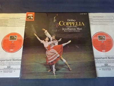 DELIBES: COPPELIA 2LP GF, Paris Opera Orchestra, Jean Baptiste Mari EMI SLS 5091 - Image 1 of 4